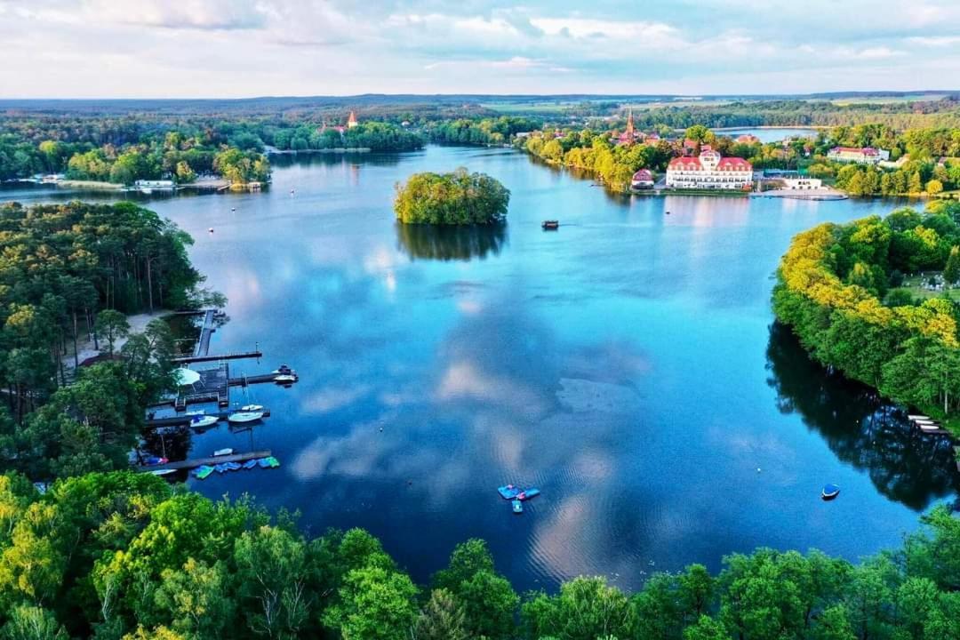 Lake Houselubniewice Domek Caloroczny Z Jacuzzi Blisko Jeziora Экстерьер фото