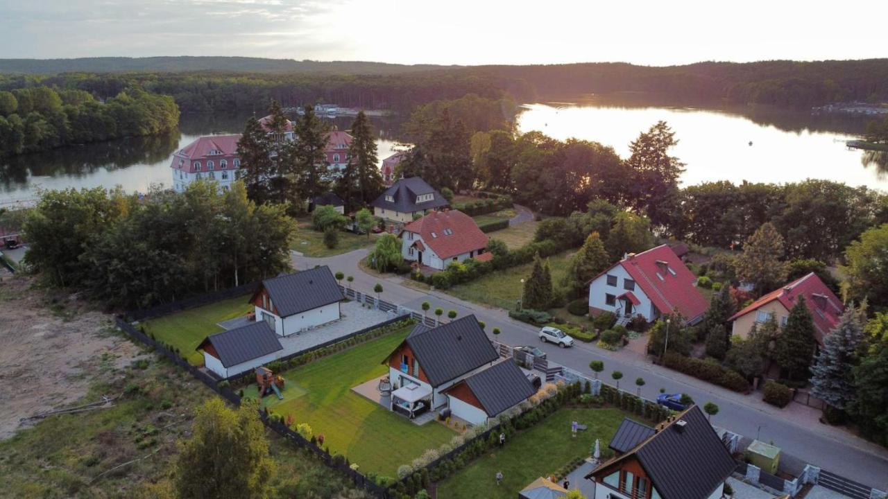 Lake Houselubniewice Domek Caloroczny Z Jacuzzi Blisko Jeziora Экстерьер фото